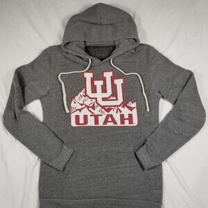Homefield University of Utah Vintage Mountain Triblend Hoodie Unisex Small